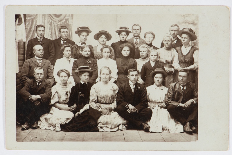 Naraka küla inimesi umbes 1920. aastal