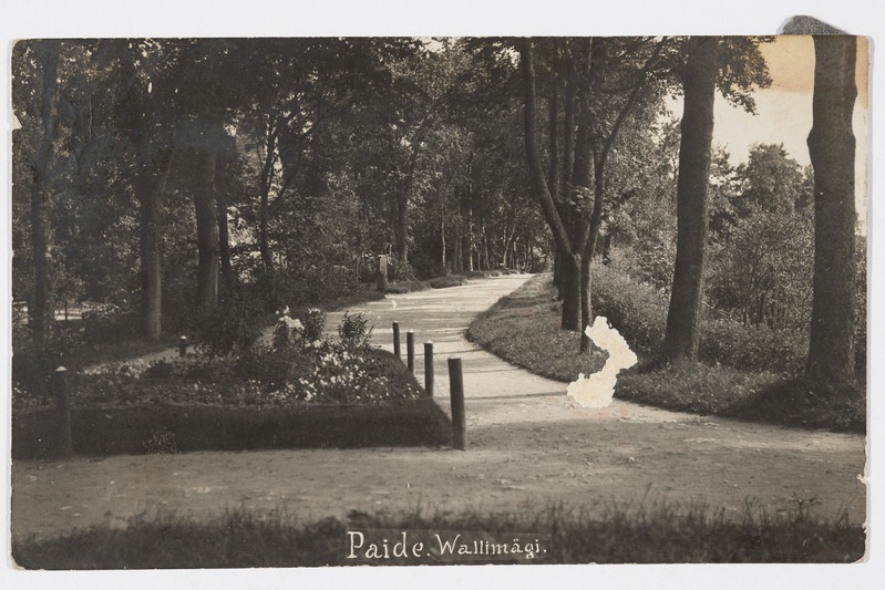 Paide Vallimägi umbes 1930. a.
