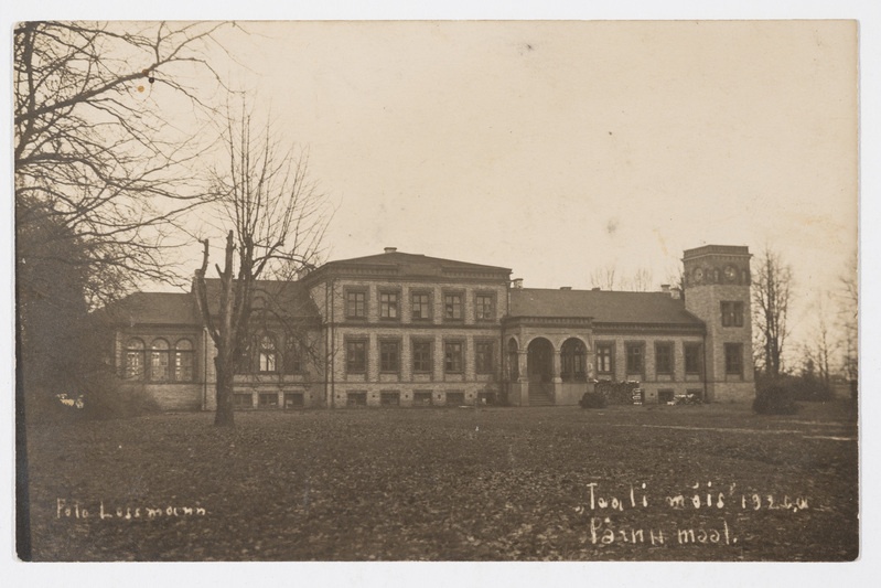 Taali mõis Pärnumaal 1926. a.