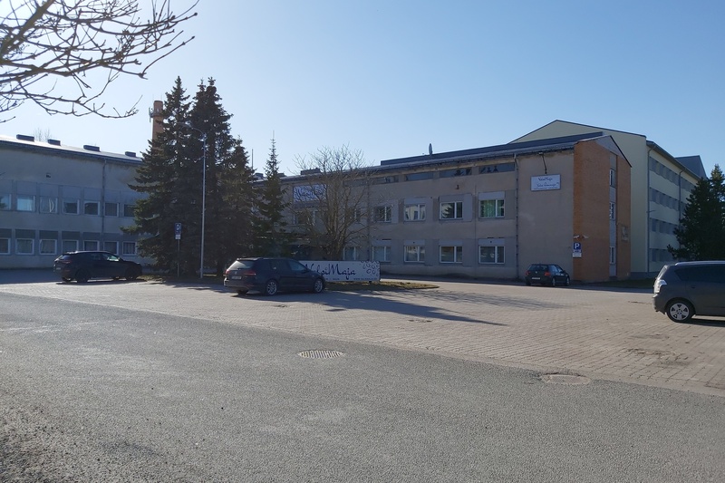 Vaade kolhoosidevahelisele sanatooriumile "Kuressaare". rephoto