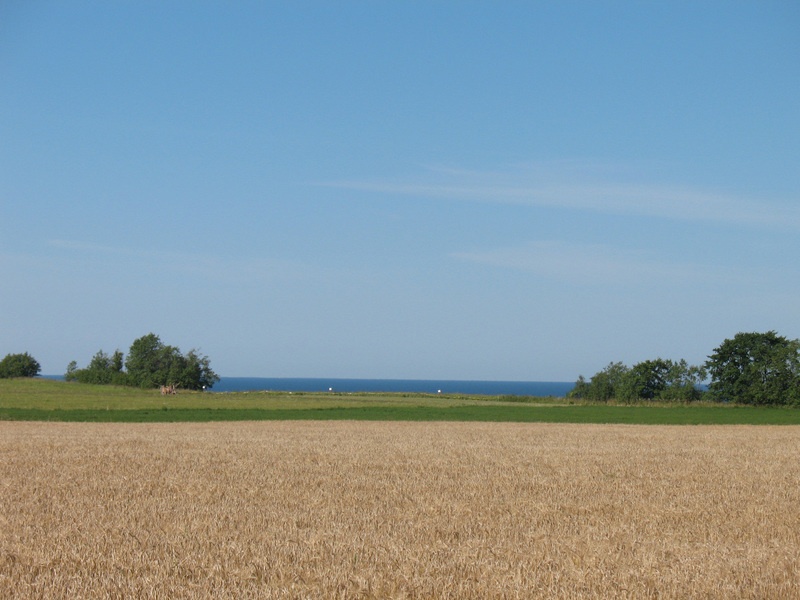 Vaade pangale ja merele, Kalda talu, Voka küla, Toila vald