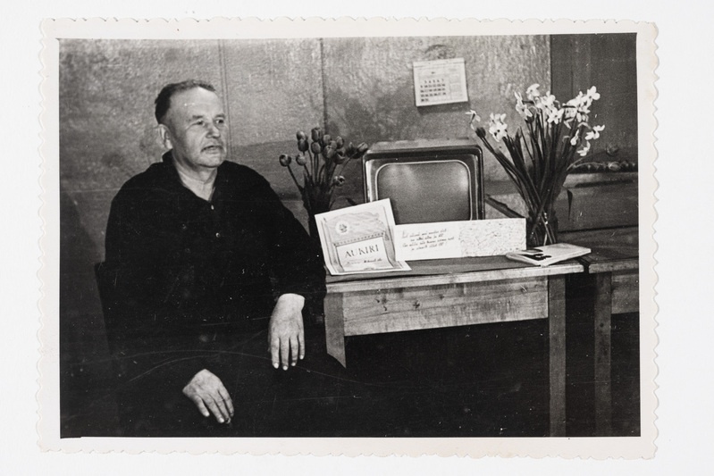 Sindi vabriku kauaaegne tööline ja aktivist Mihkel Somson