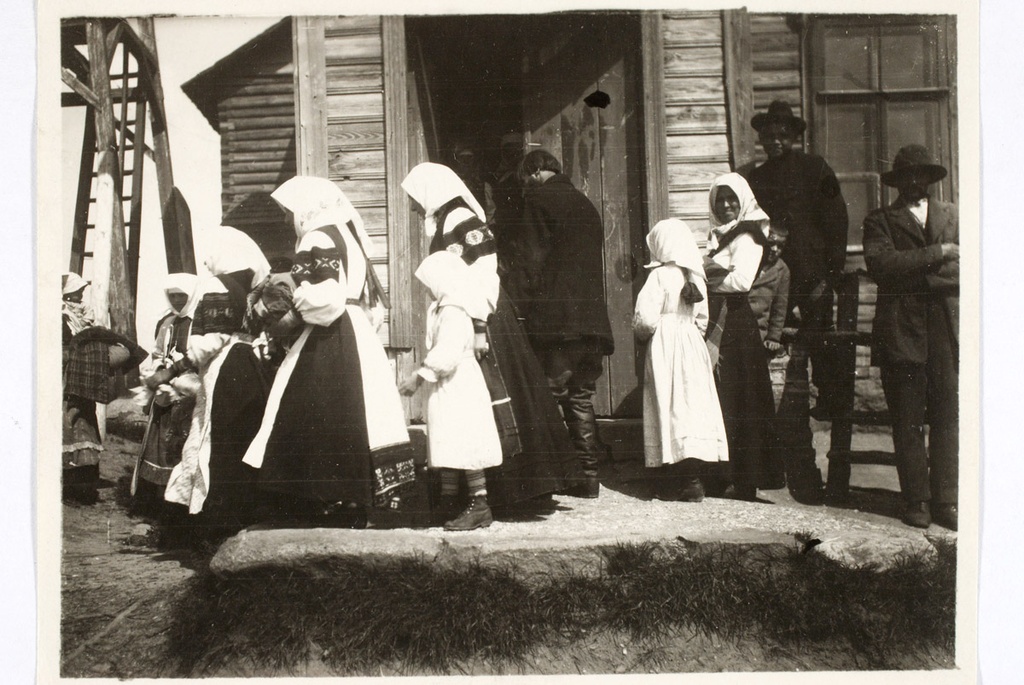Setumaa, Obinitsa.Kiriku ukse eest 1922