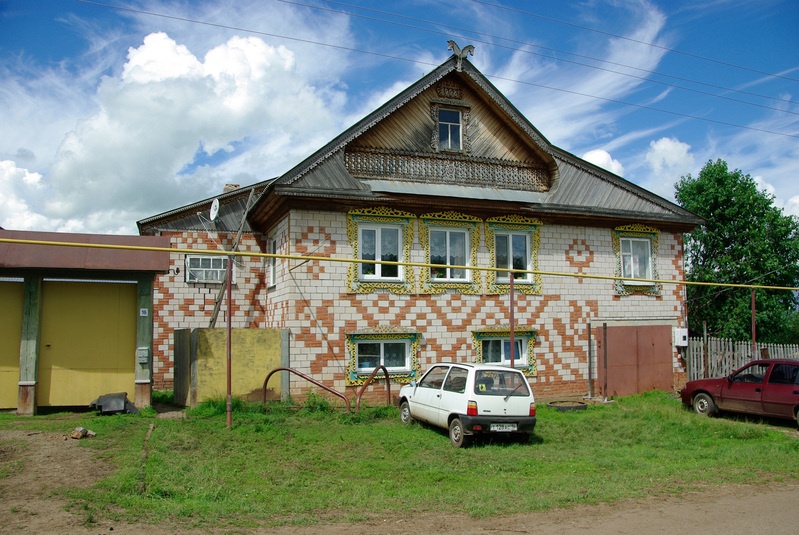 Varkled-Bodja. Oleg Mihhailovi maja, vaade tänavalt (Lenini tn)