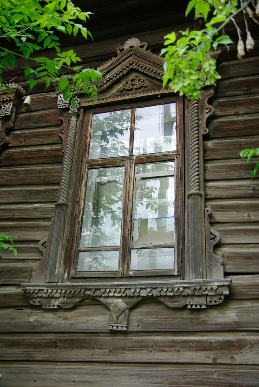 Sarapul. Aknad Raskolnikovi tänaval