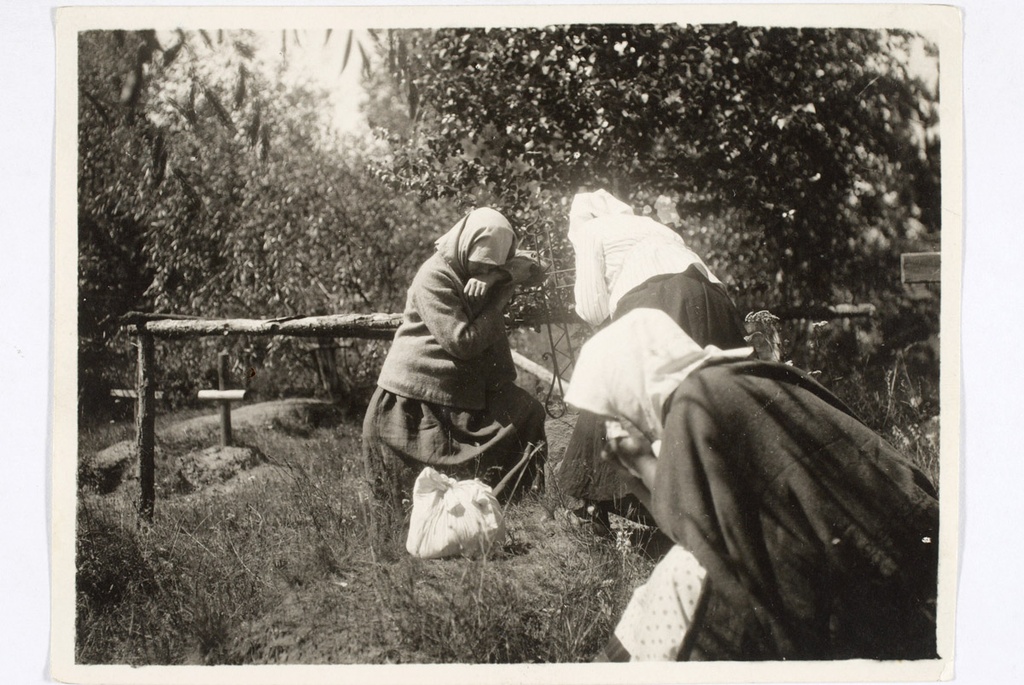Setumaa, Obinitsa surnuaed. . "Koolja ikkõminõ" 1922
