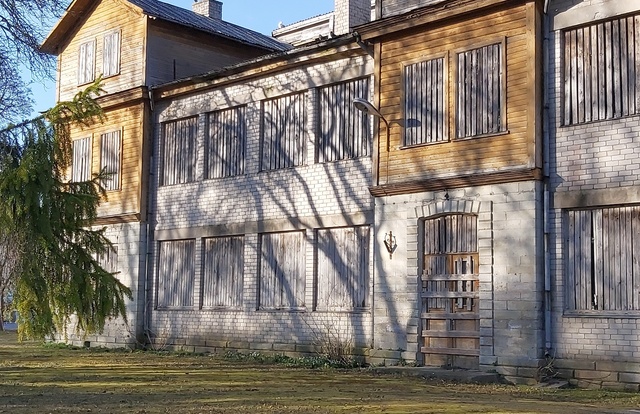 Michelseni pansion Kuressaares Allee tänaval 1919.a. rephoto