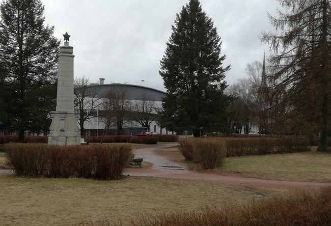 Mälestussammas Rakveres rephoto