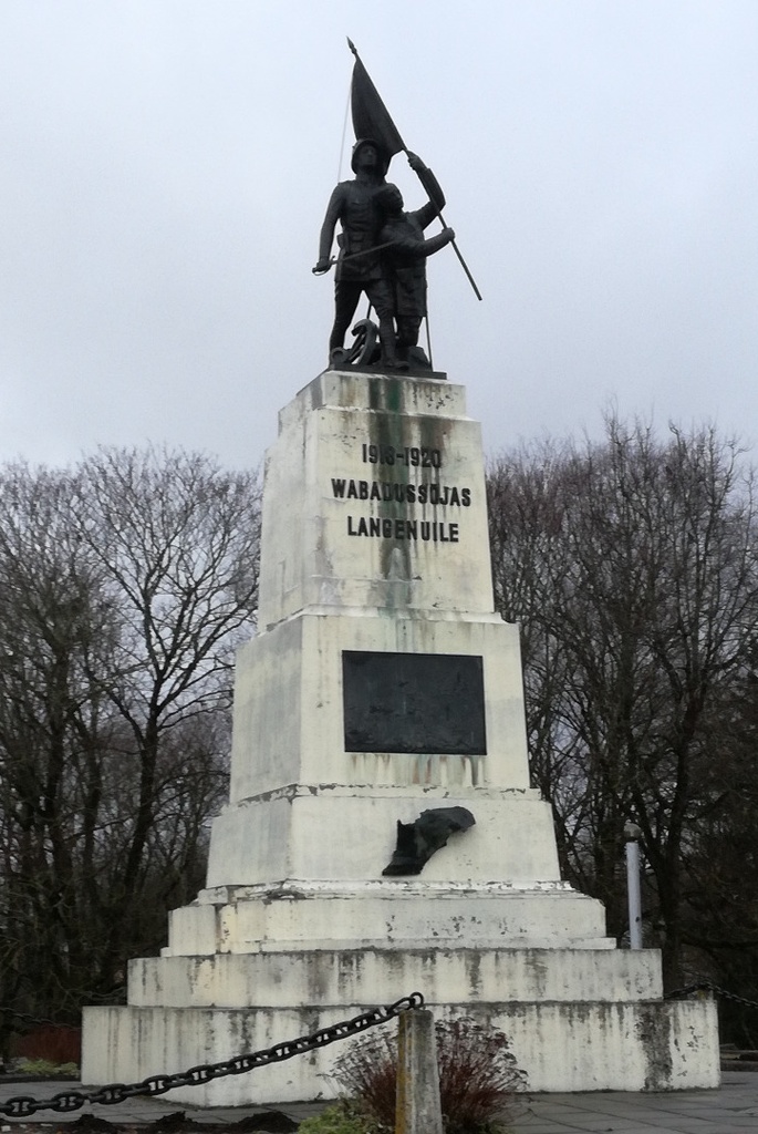 Rakvere, Vabadussõjas langenute mälestussammas rephoto