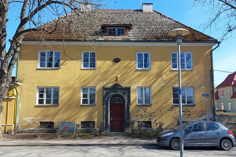 EÜ Oma Kolle asum Pelgulinnas, vaade. Arhitekt Johannes Pikkov rephoto