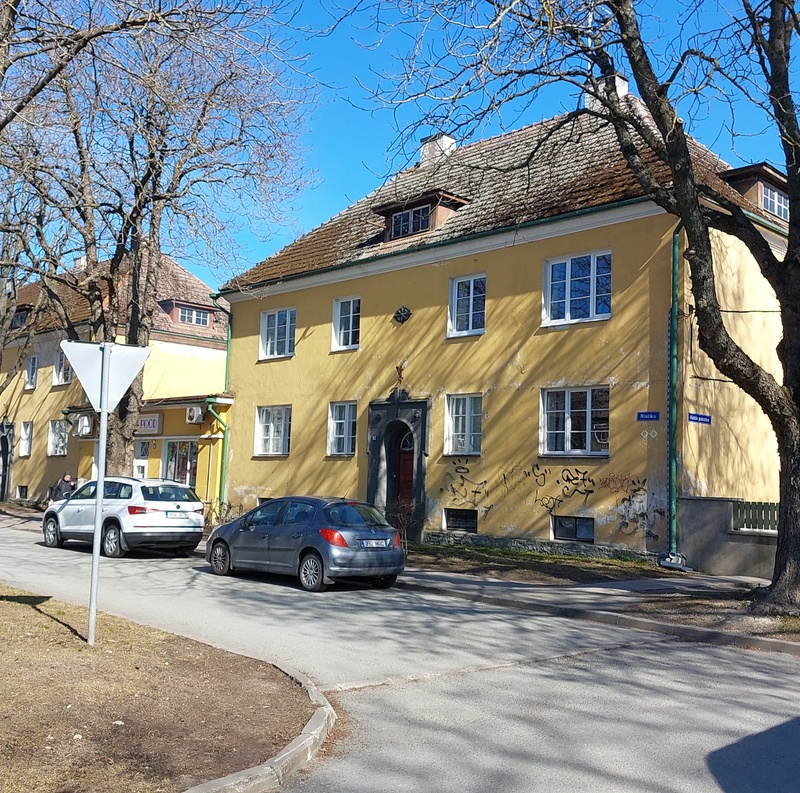 Väikekortrerite ehitusühingu Oma Kolle elamugrupp Pelgulinnas. Arhitekt Johannes Pikkov rephoto