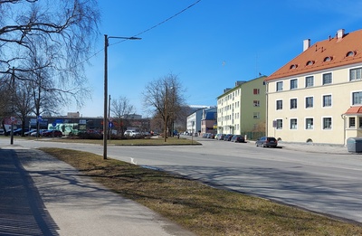 Tallinna Mööblimaja ehitusjärgus rephoto