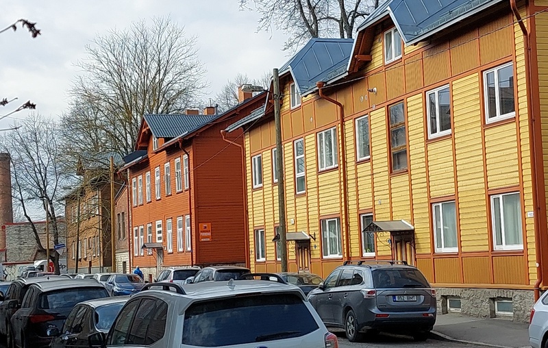 View on the Graniidi Street. rephoto