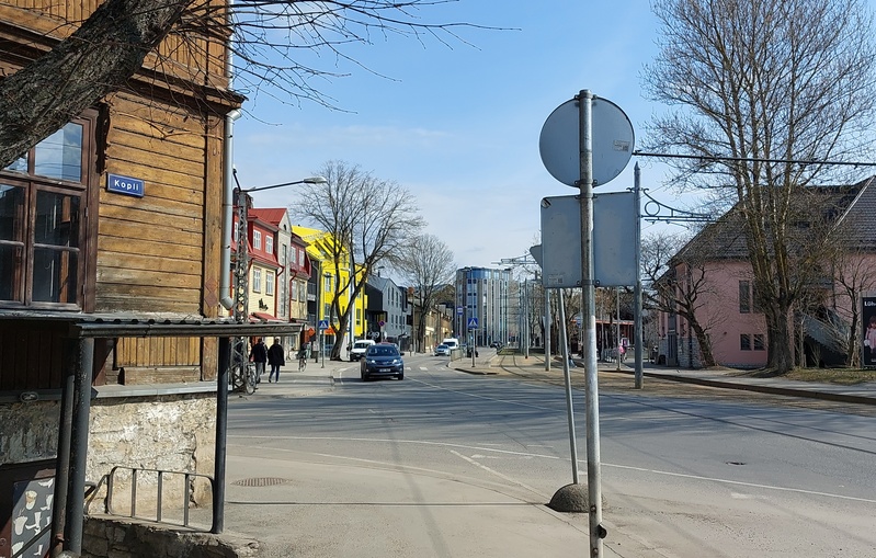 Tallinn Kalinini tänav (Kopli tänav) rephoto