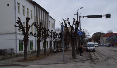 Vaade Eesti Panga Rakvere osakonna hoonele rephoto