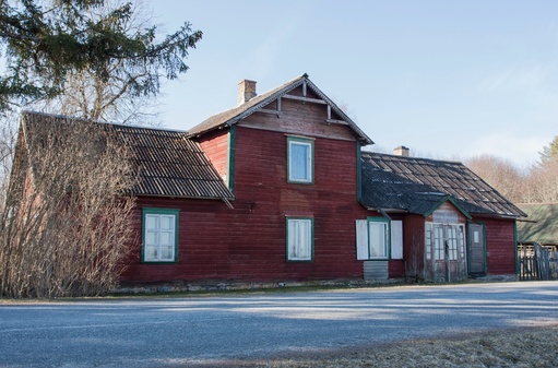 foto, Villevere endine kauplus 1984.a. rephoto
