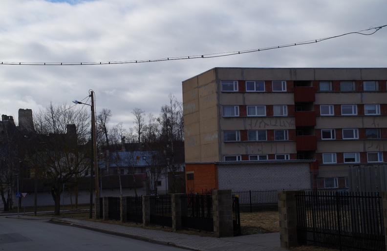 Rakvere Real Gymnasium building. rephoto