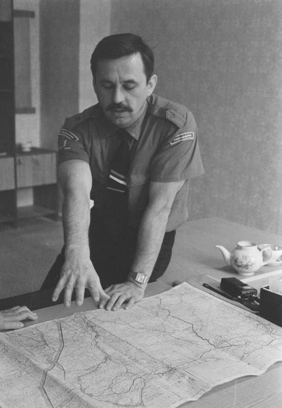 Narva Piirivalve kordoniülem Jüri Teslenko