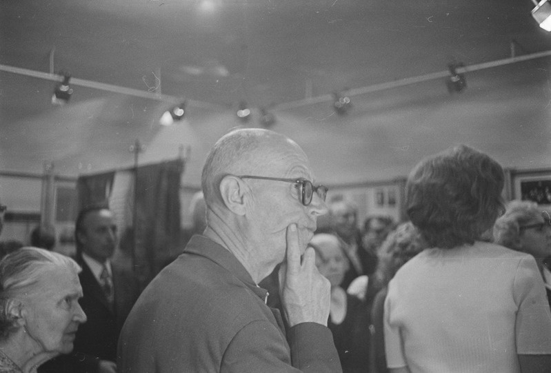 Ajaloomuuseumi näitus Moskvas NSVL Revolutsioonimuuseumis. Avamine