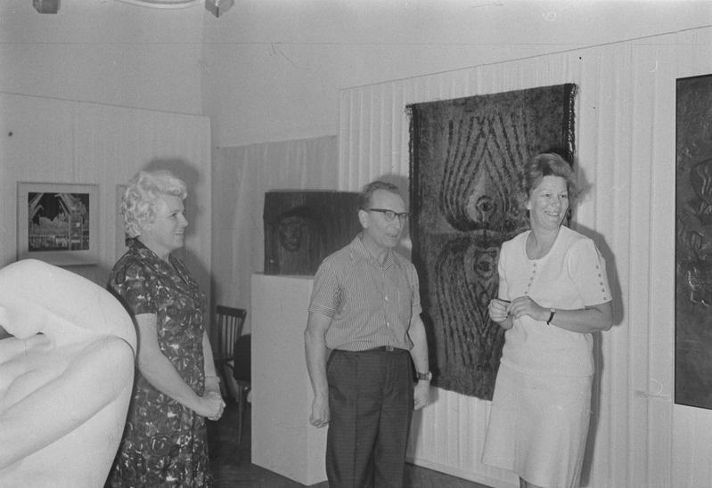 Ajaloomuuseumi näitus Moskvas NSVL Revolutsioonimuuseumis. Avamine