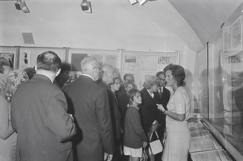 Ajaloomuuseumi näitus Moskvas NSVL Revolutsioonimuuseumis. Avamine