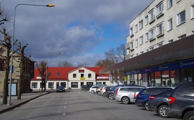 Rakvere, vaade Laiale tänavale rephoto