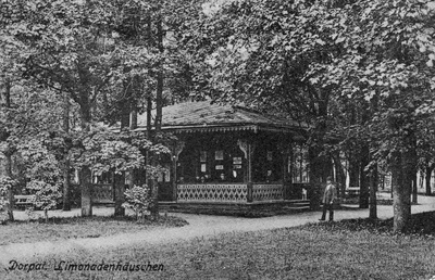Limonaadimajake Toomemäel.  Tartu, 1900-1917.  duplicate photo