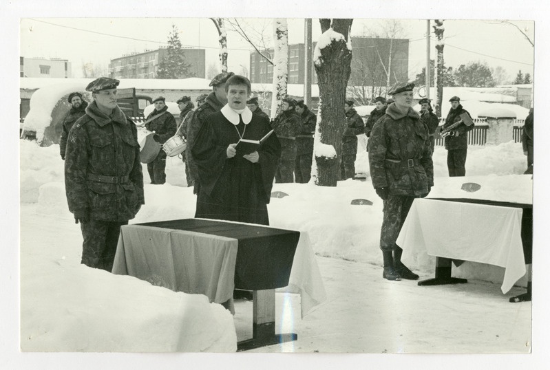 Foto. Vandetõotuse andmine 1993