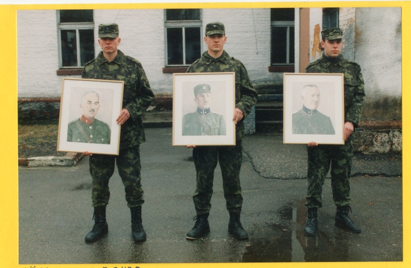 Foto. Kompanii ajateenijad