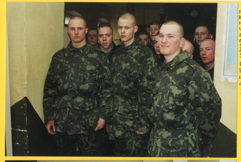 Foto. Kompanii ajateenijad