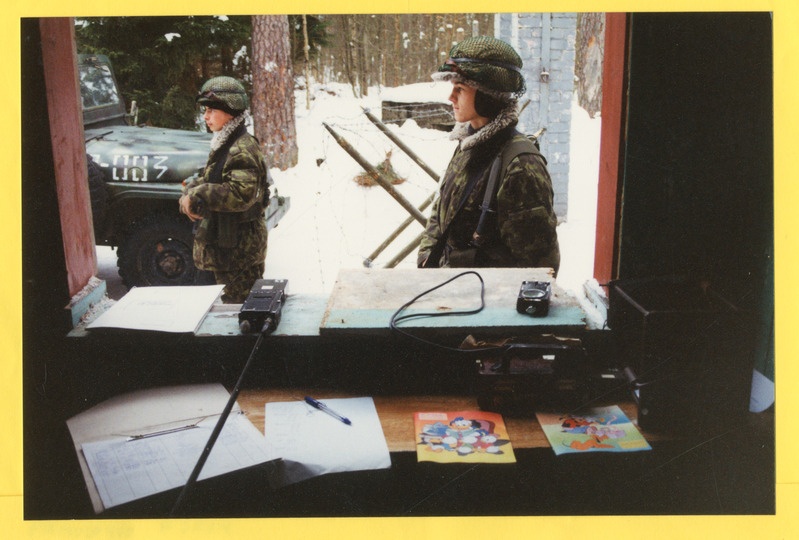 Foto. Talvine välilaager