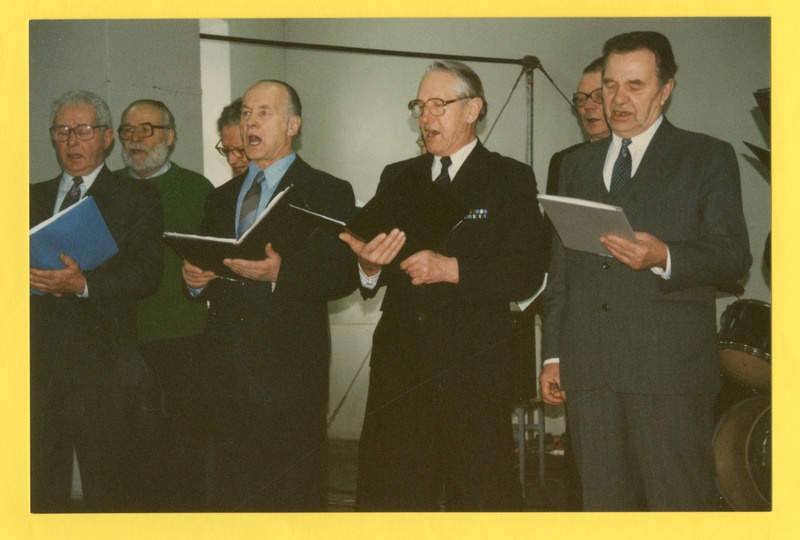 Foto. Eesti Sõjameeste Pärnu Ühenduse meeskoor