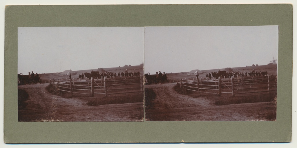 stereofoto, Viljandi, Vaksali tee, matuserong, u 1905