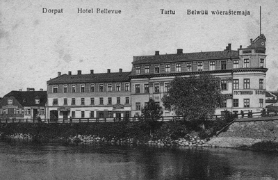 Hotell Bellevue, Kalda t. Tartu, 1918.  duplicate photo