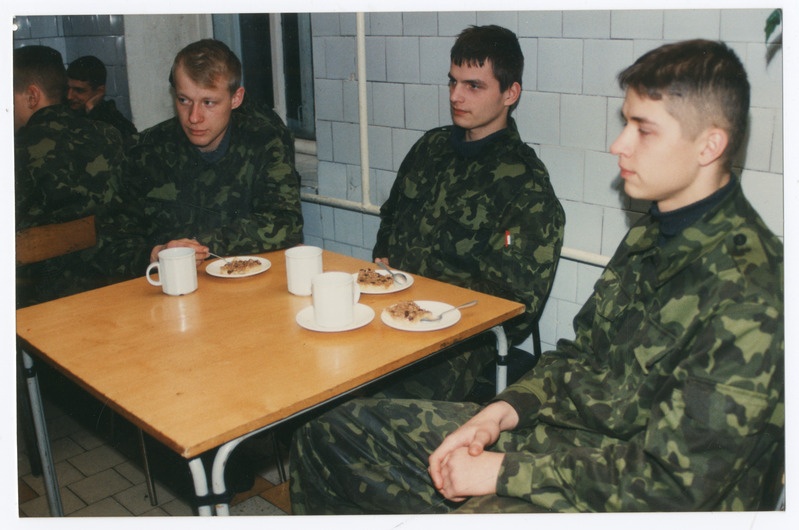 Foto albumis. Ajateenijad