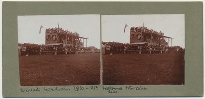 stereofoto, Viljandi, Uus tn, hipodroom, publik, 1910  duplicate photo