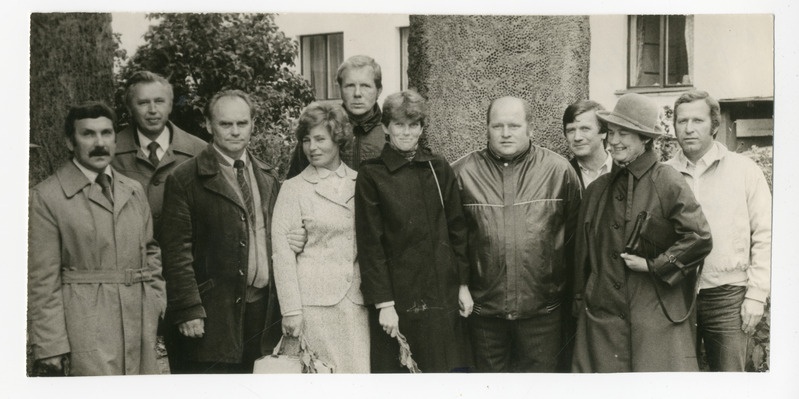 Foto. Pärnu treenerid ja sporditöötajad. 1970-1980ndad.