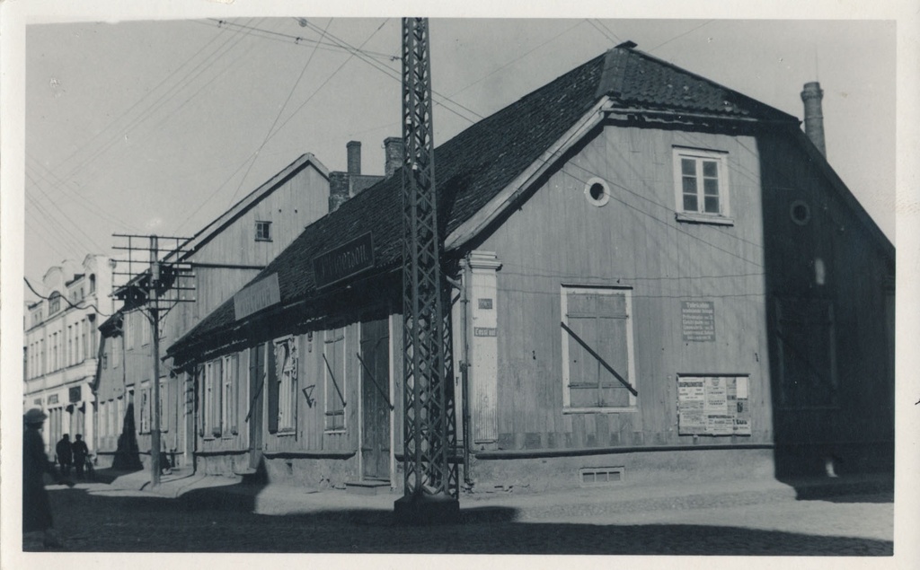 foto, Viljandi, Tartu tn, majad nr 11, 9, u 1935
