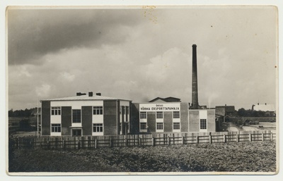 foto, Võhma Eksporttapamaja u 1935  duplicate photo