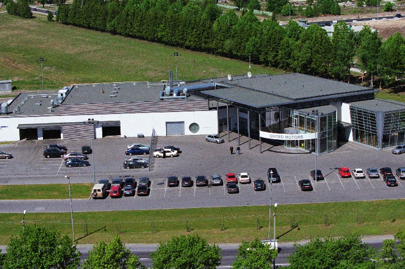 BMW ametlik esindaja Eestis United Motorsi müügiesindus Haaberstis.