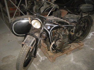 Motorcykel (BMW), 1931, type R11 - Kulturstyrelsen