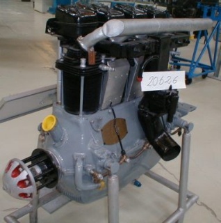 Flymotor (De Havilland Gipsy II), 4-cyl. række- - Kulturstyrelsen