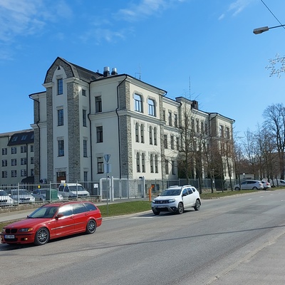 Tallinn. Hoone Tööstuse 52 rephoto