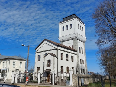 Water tower living house of the Noblessner Shipyard, 1914-1915 rephoto