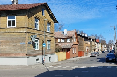 The corner of Salme and Soo Street. rephoto