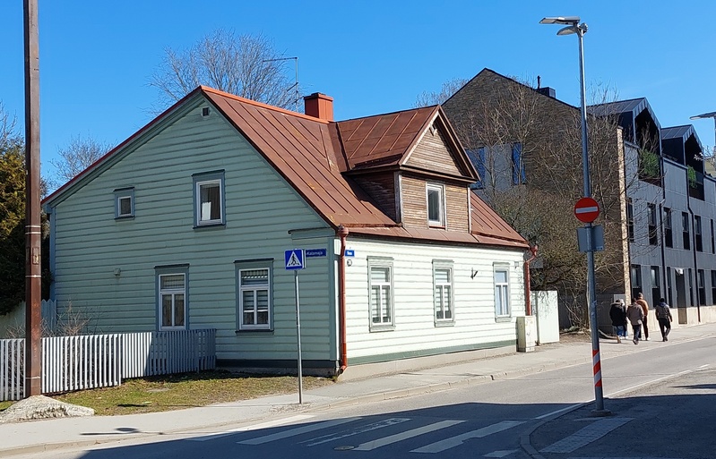 Tallinn, maja Soo tänava 36, kus elas Mihhail Kalinin rephoto