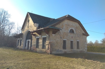 Sonda railway station Ida-Viru county Sonda county Uljaste tee 3a, Sonda alevik rephoto