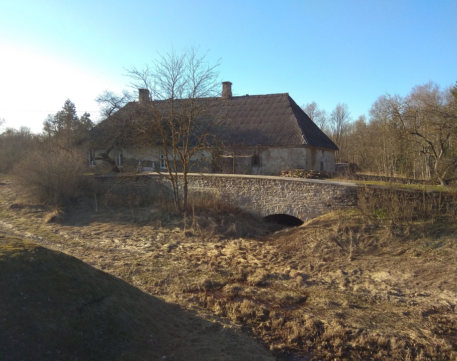 Kaarli vesiveski ja maanteesild rephoto