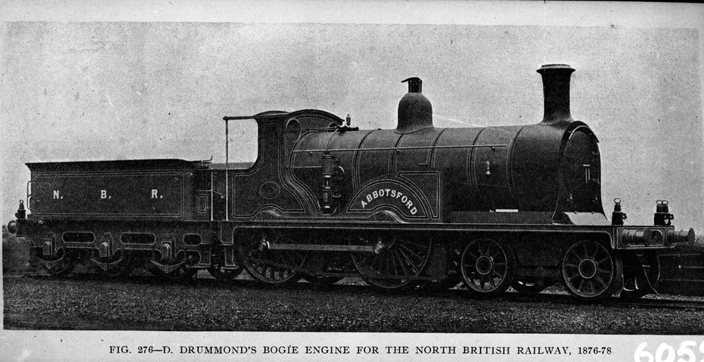 (North British Railway) NBR lok "Abbotsford"