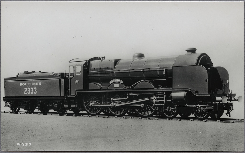 Southern Railway, SR N15X 2333 "Remembrance".